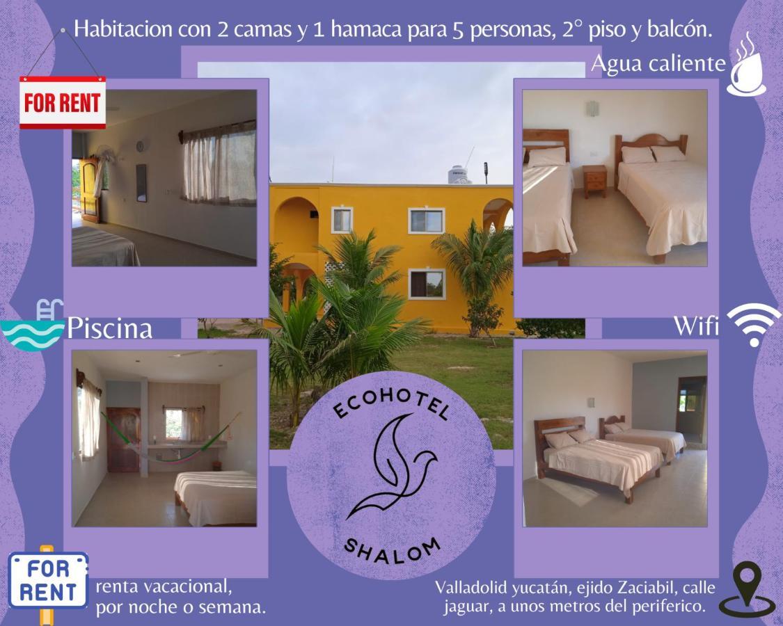 Eco-hotel shalom Valladolid  Exterior foto